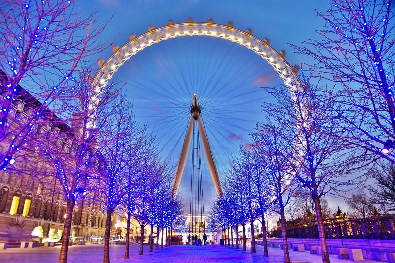 Amazing Of London Eye The Giant Ferris Wheel Of London
