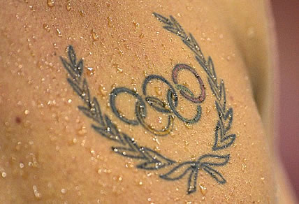 Amazing Olympic Symbol Tattoo Design