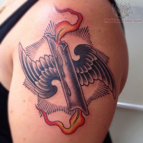 Tattoo burning angel 155+ Best
