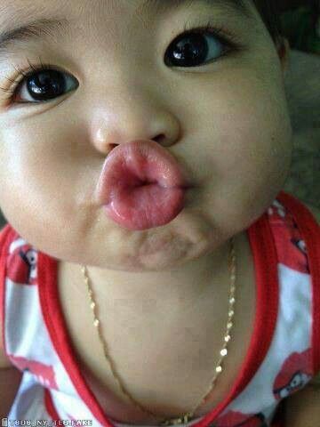 Baby Duck Face Funny Picture