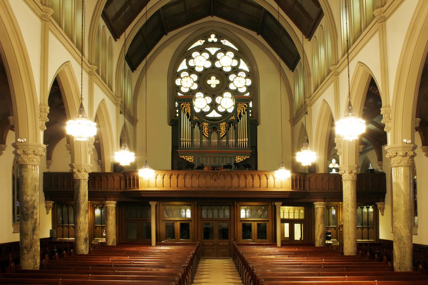 Beautiful Interior View Of Trinity Church