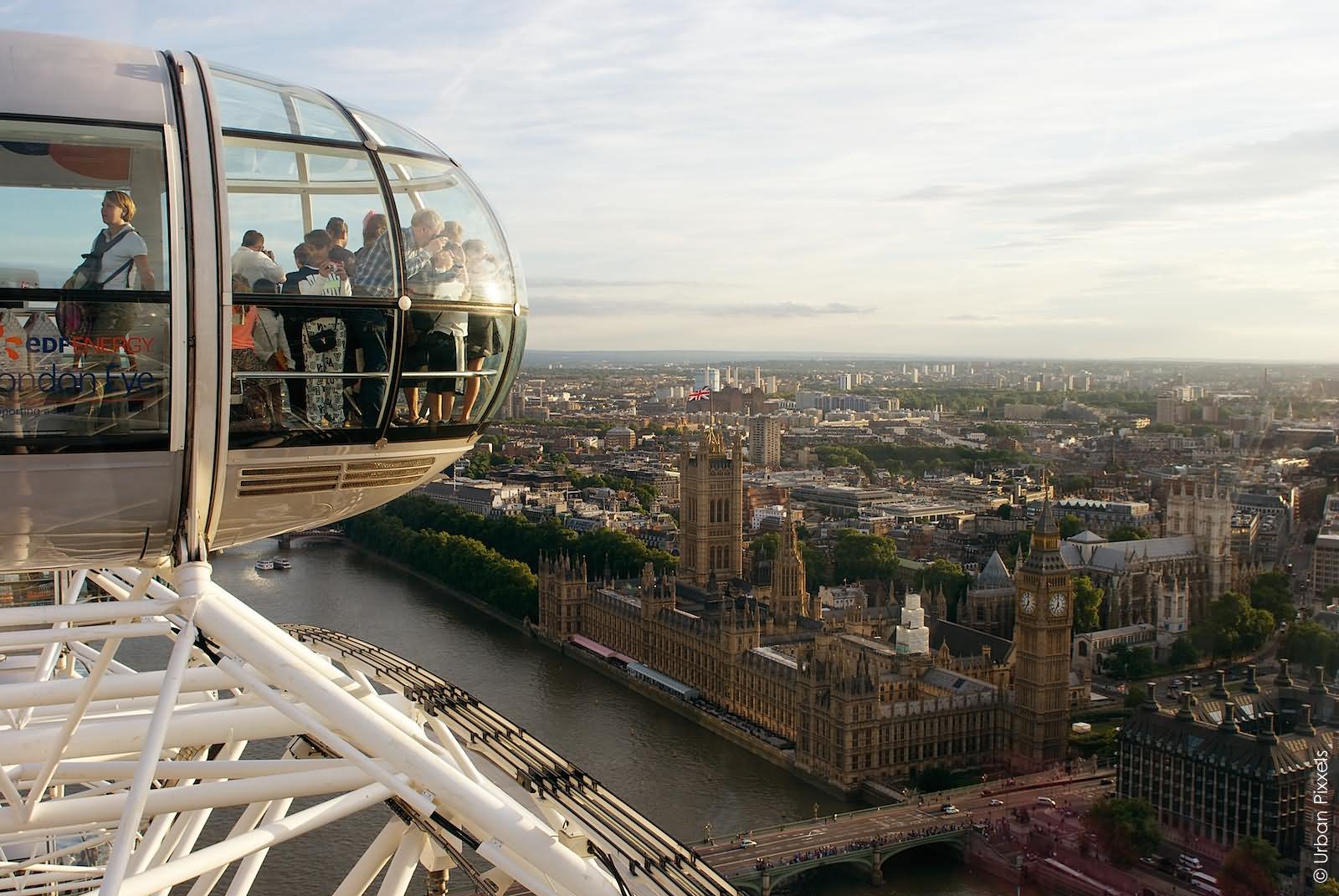 Big Ben View From London Eye