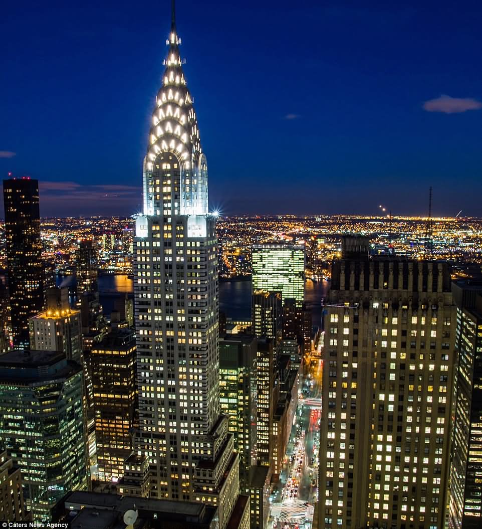 27 Very Amazing Night View Pictures Of Chrysler Building, Manhattan