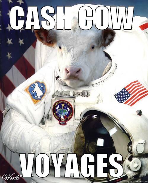 Cash Cow Voyages Funny Meme Image