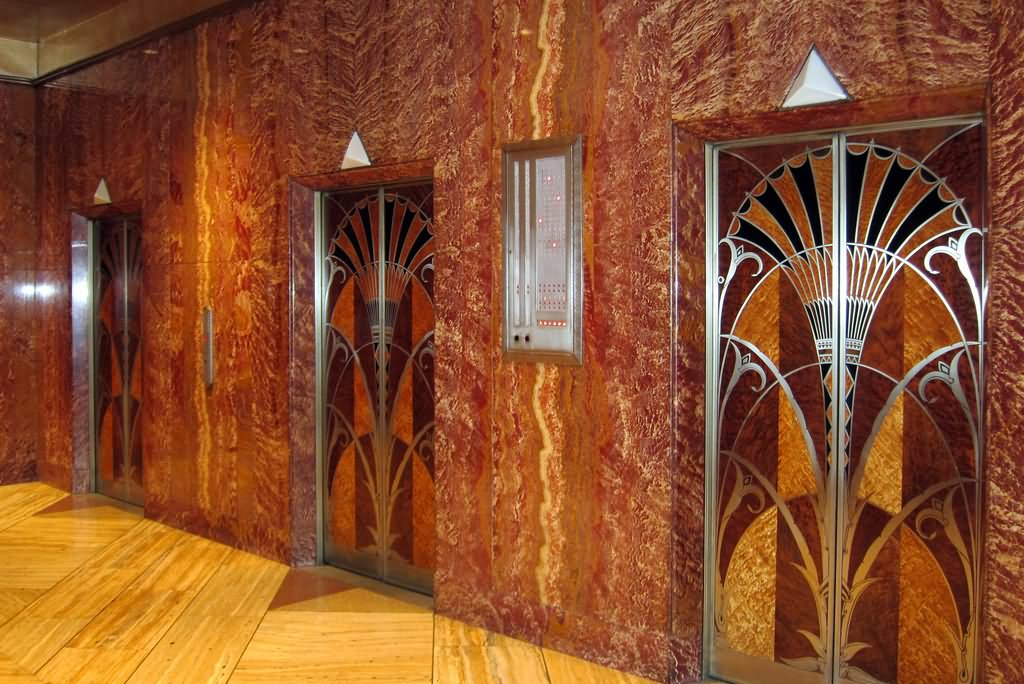 Chrysler Building Doors Inside Picture