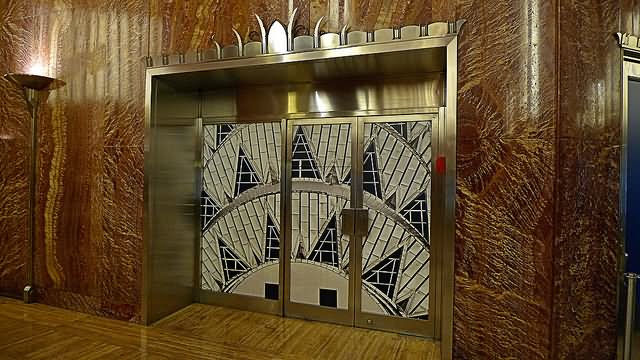 Chrysler Building Interior Door