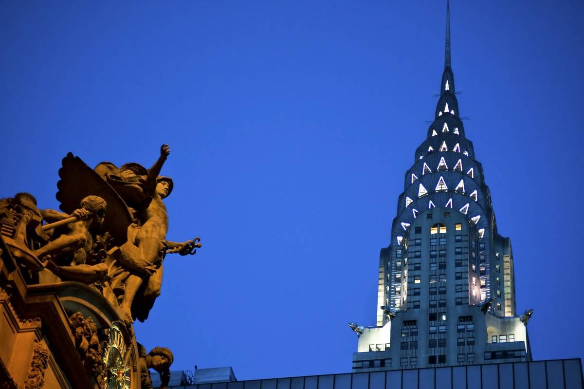 Chrysler Building Night Picture