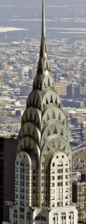 Chrysler Building Top View Image