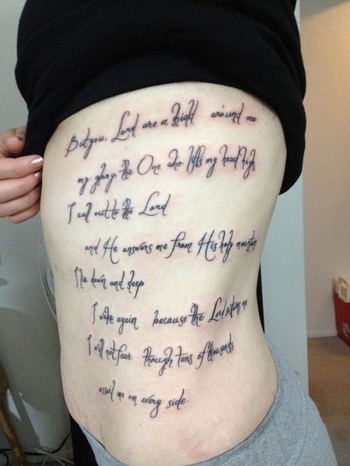 48+ Feminine Script Tattoos