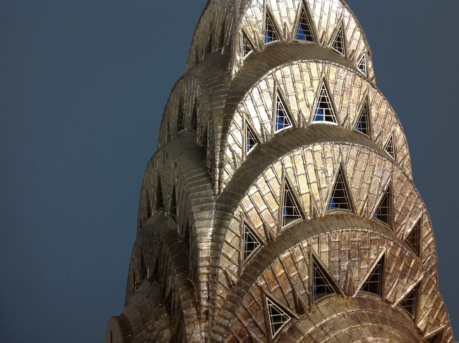 Closeup Image Of The Chrysler Building