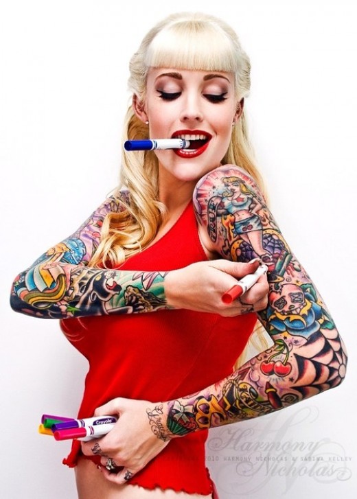 24 Best Feminine Sleeve Tattoos