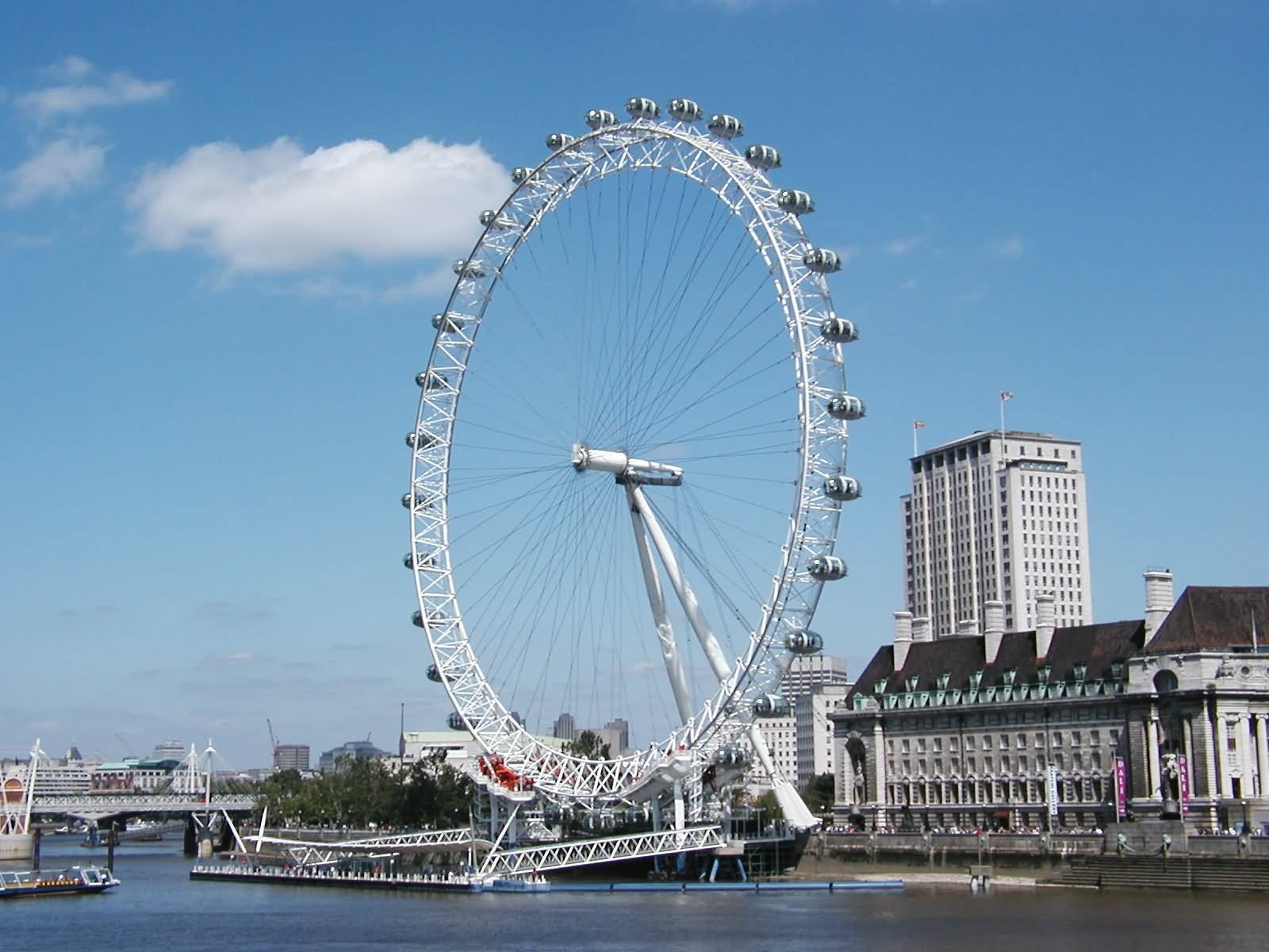 Day Time Image Of London Eye