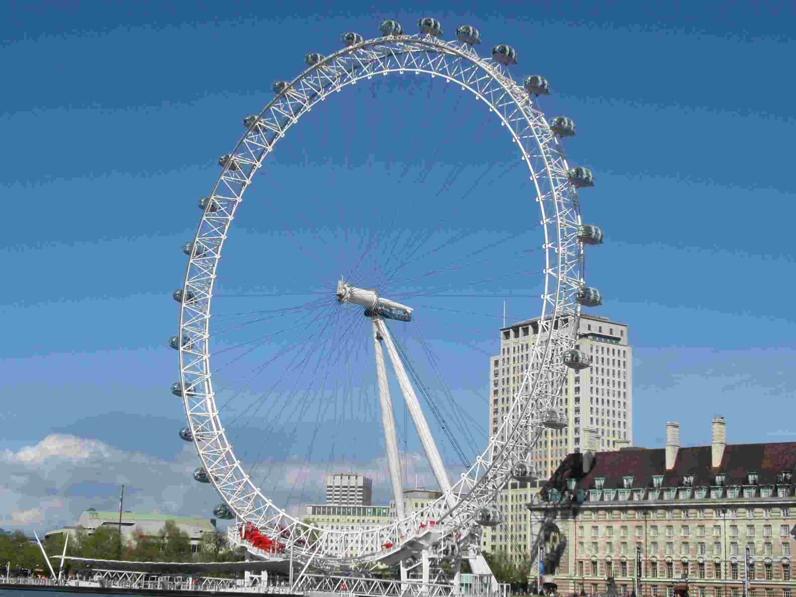 Day Time View Of London Eye