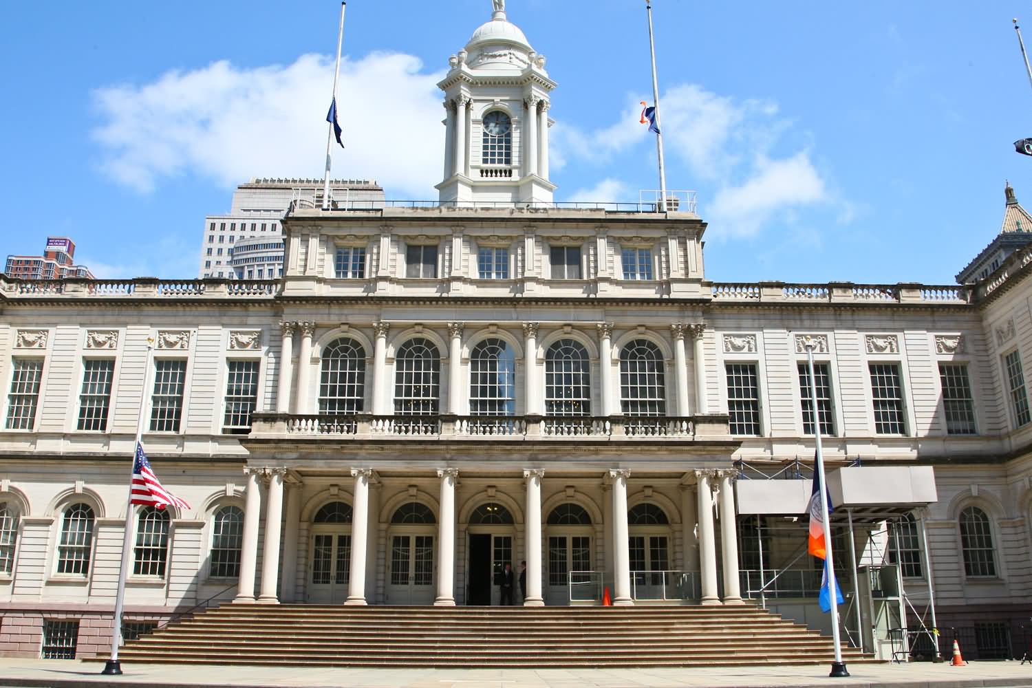 Front Picture Of New York City Hall