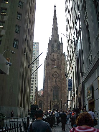 Front View Of Trinity Church Picture