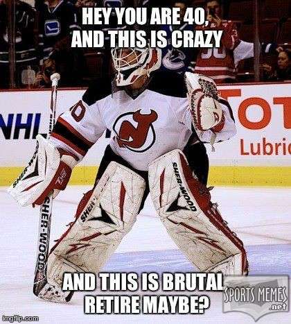 Funny Hockey Meme Hey You Are 40 And This IS Crazy Picture
