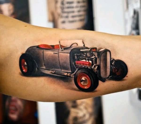 13 Best Car Tattoos For Bicep