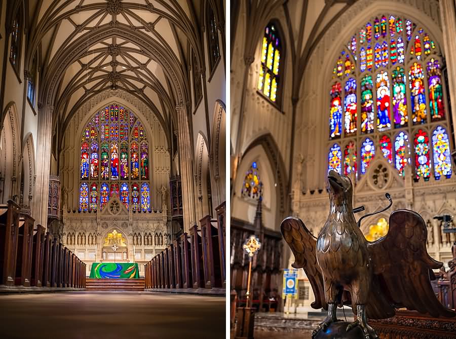 Inside Picture Of Trinity Church, New York