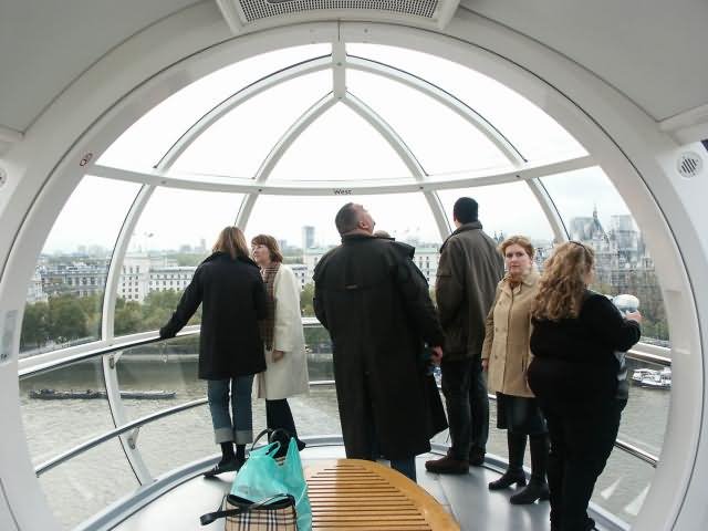 Inside The London Eye Pod Picture