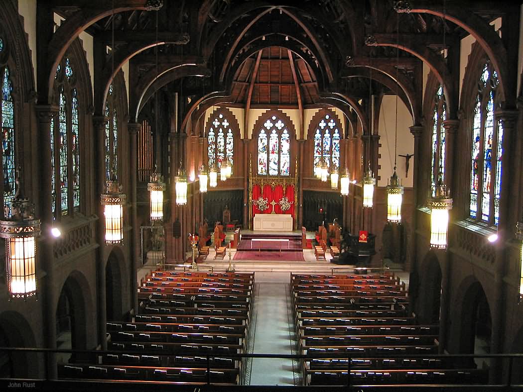 Inside View Of Trinity Church Picture