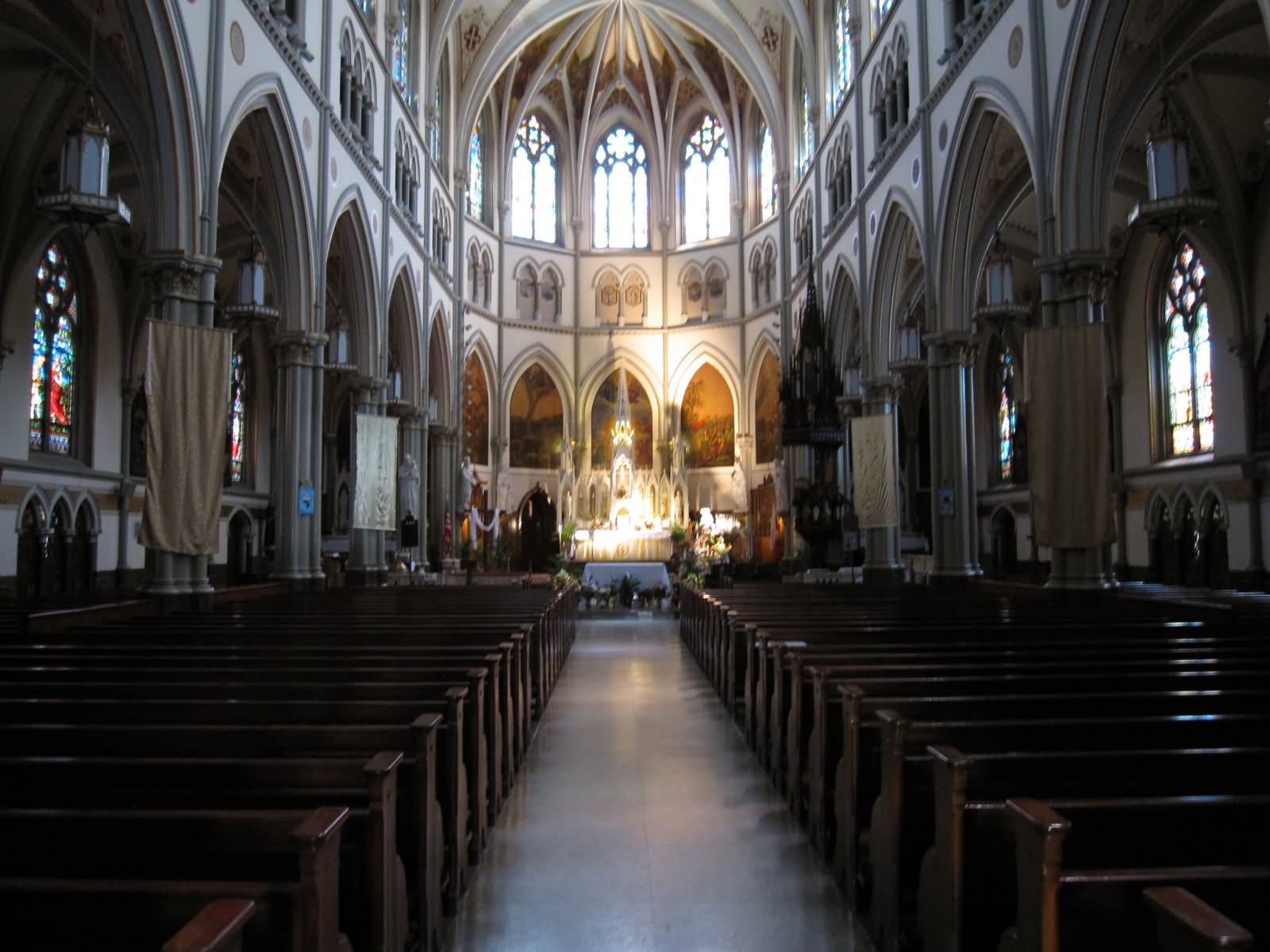 Inside View of Trinity Church