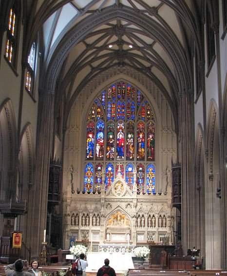 Interior Of Trinity Church Picture