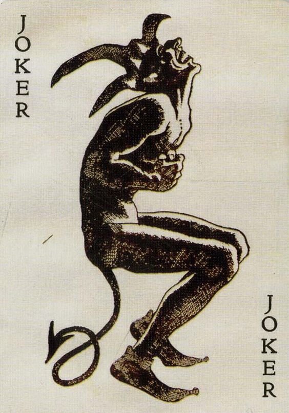Joker Card Tattoo Design Idea