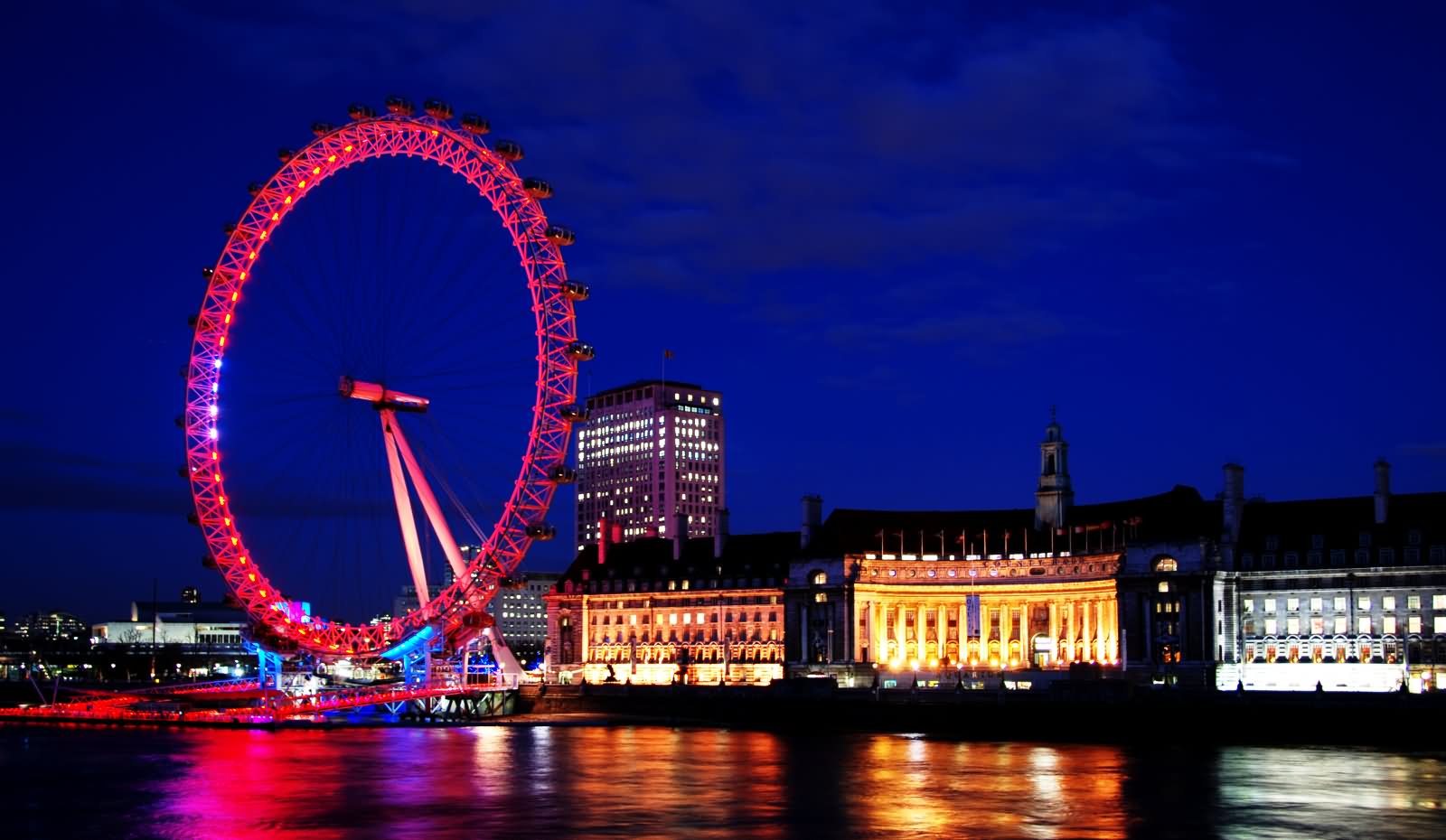 London Eye Night Picture