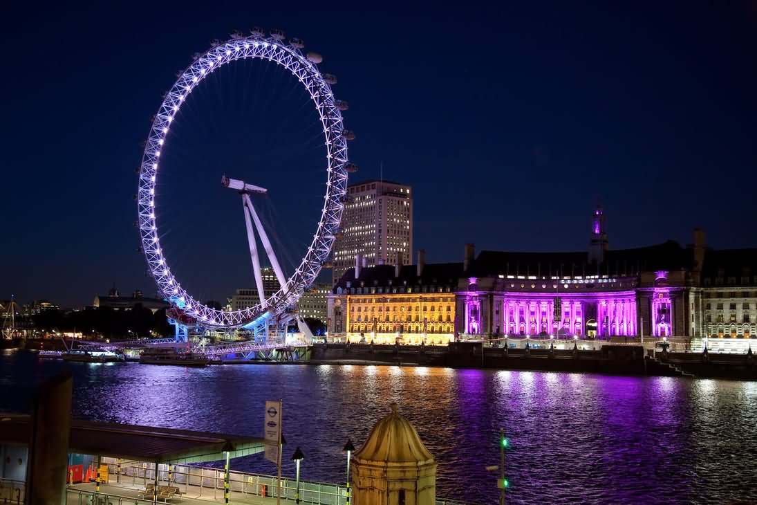 London Eye Night View