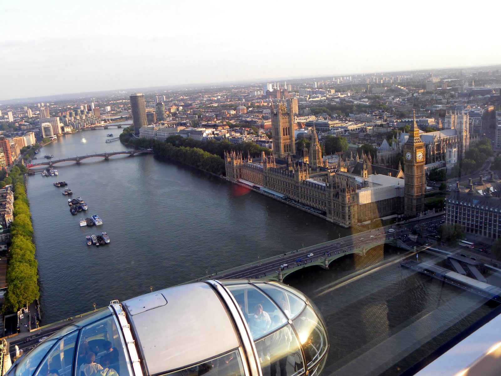 London Eye View Picture