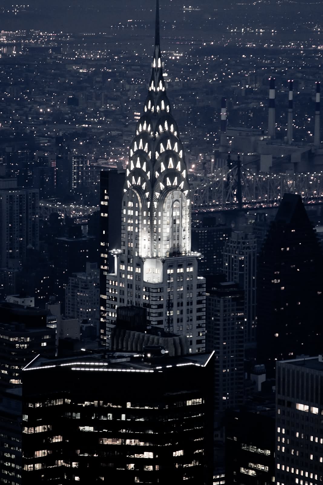 Night Picture Of Chrysler Building