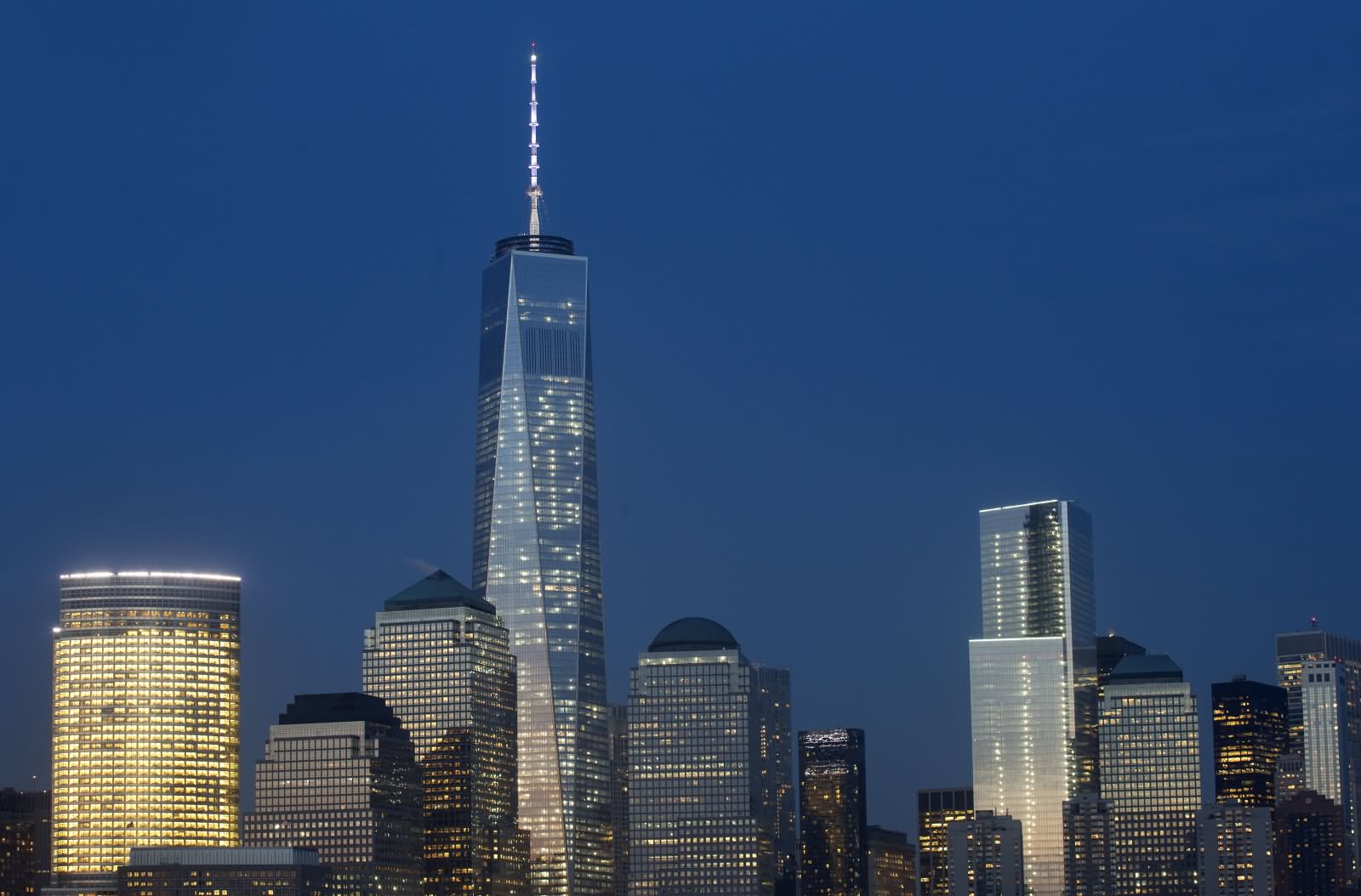 Night View Of One World Trade Center