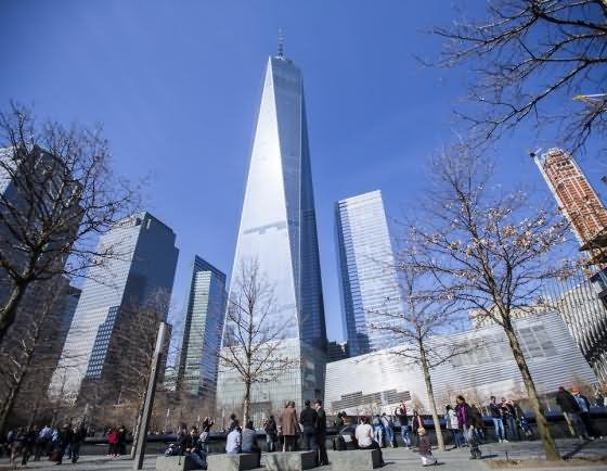 One World Trade Center Near The 9-11 Memorial