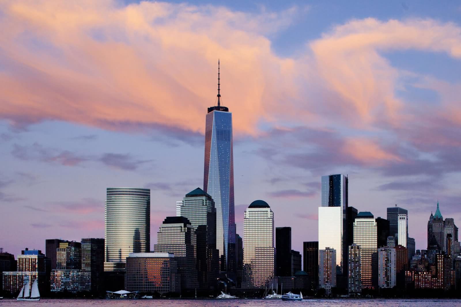 One World Trade Center Sunset View