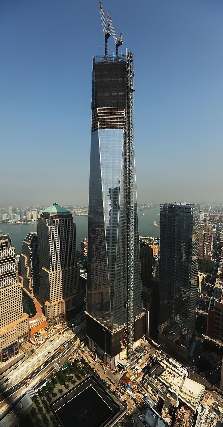 One World Trade Center Viewed From The 72nd Floor Of Four World Trade Center