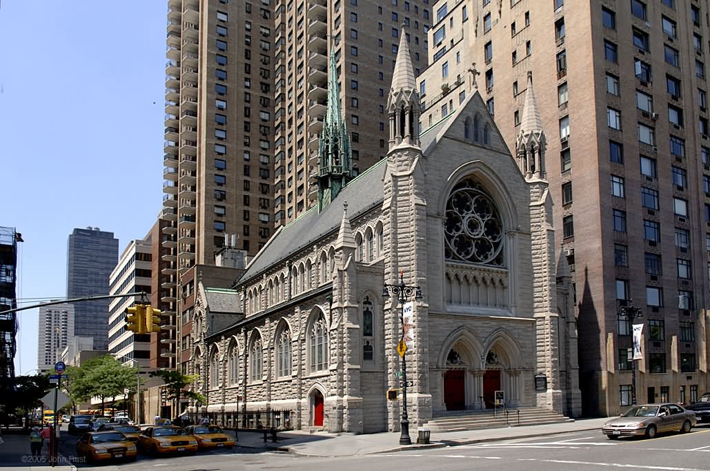 Outside View Of Trinity Church Image