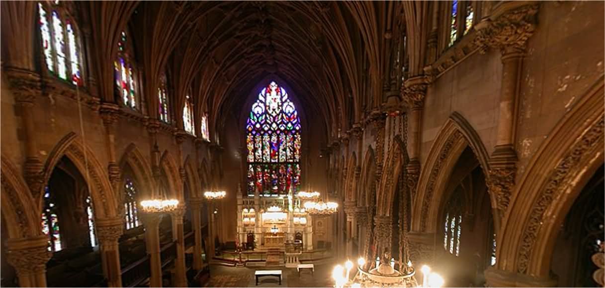 Panorama View Of Trinity Church Inside Picture