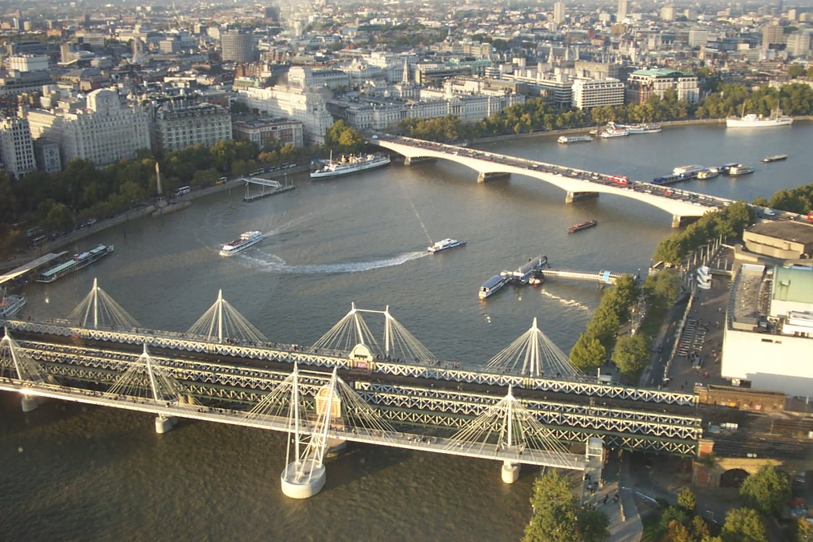 River Thames View From London Eye Picture