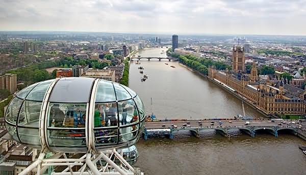 River Thames View From London Eye