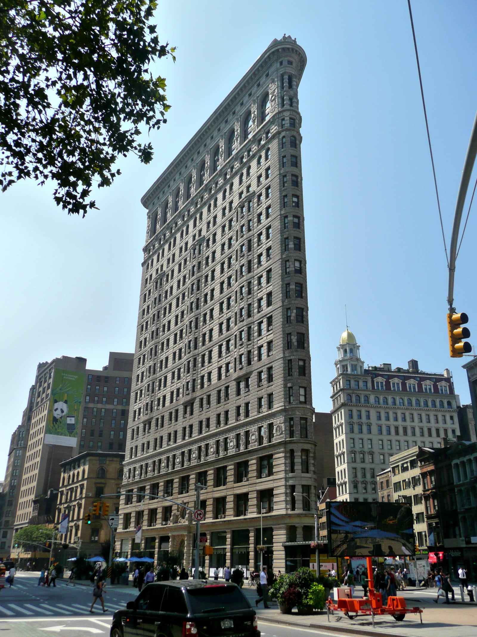 Side View Of Flatiron Building