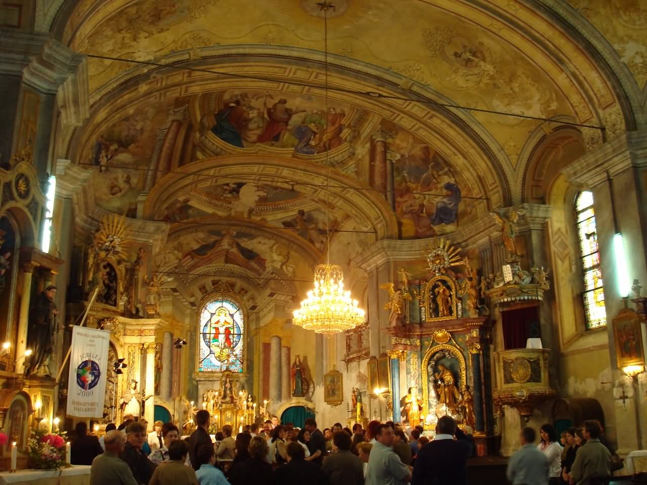The Beautiful Interior Of Holy Trinity Church