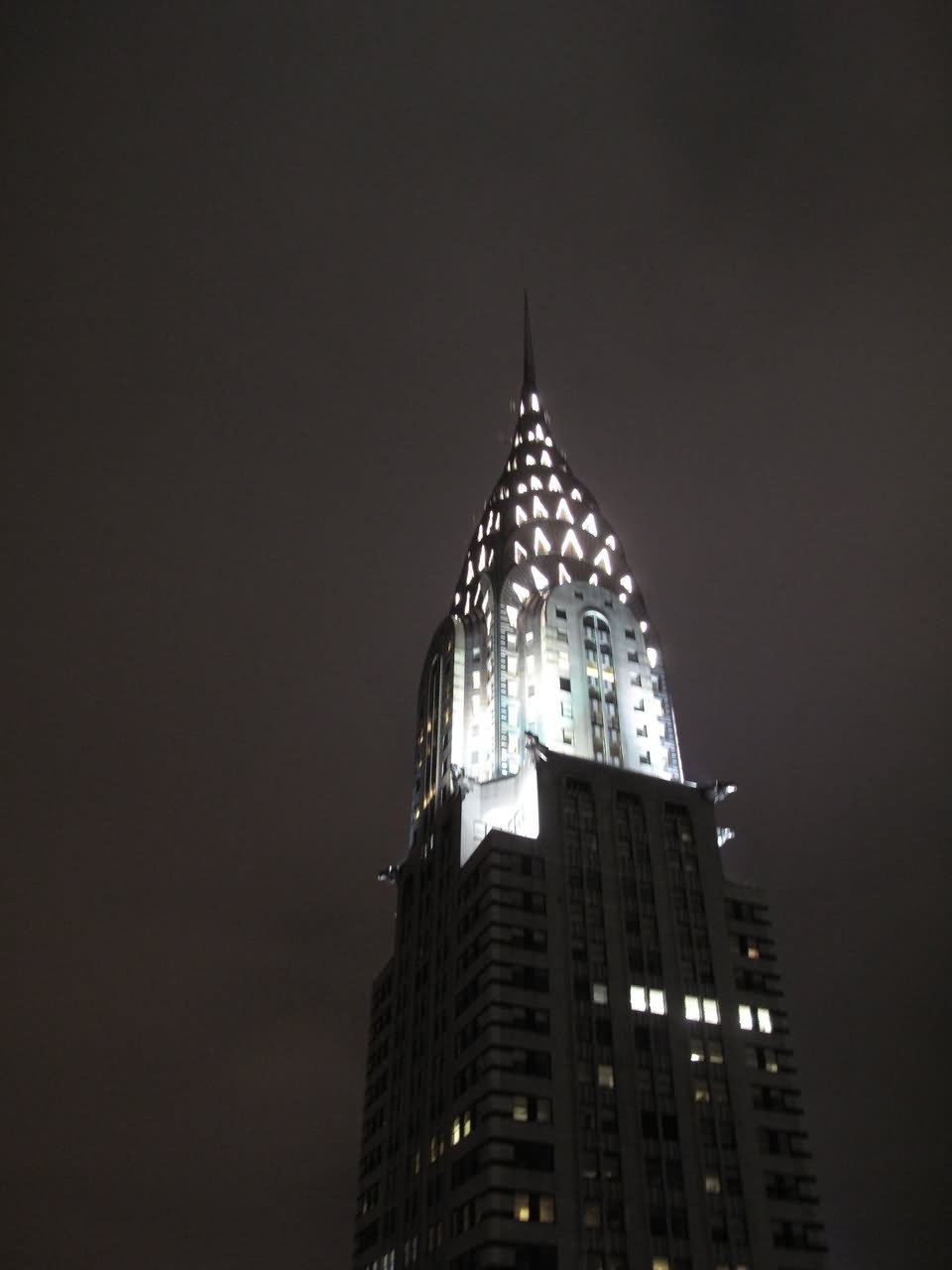 The Chrysler Building Night View Picture