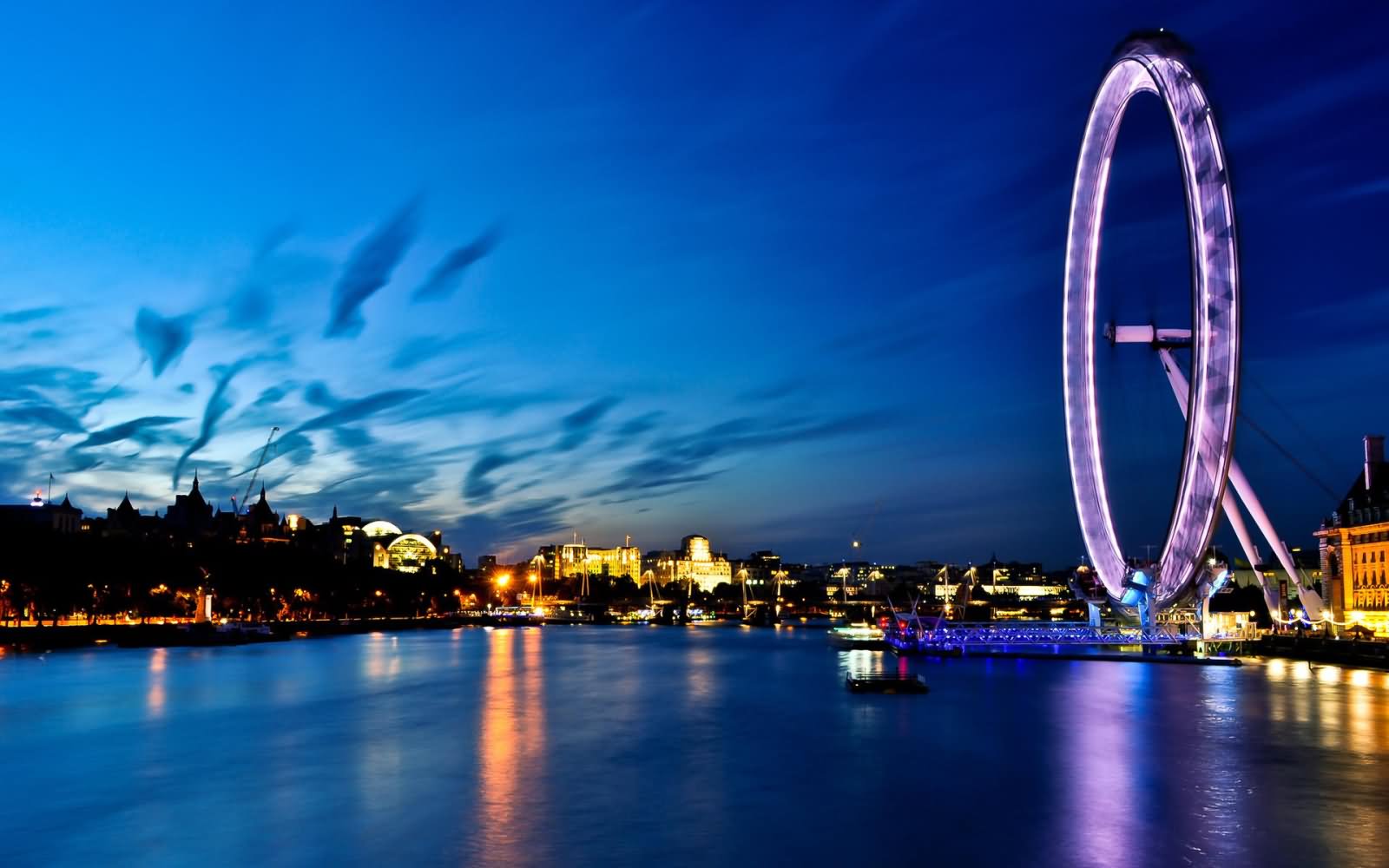 The London Eye At Night