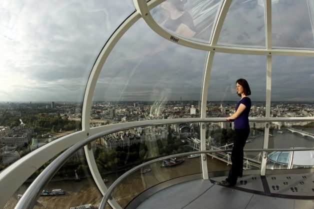 The London Eye Inside View