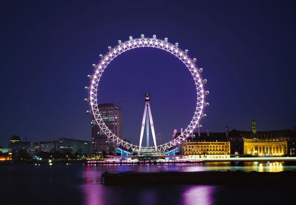 The London Eye Night View