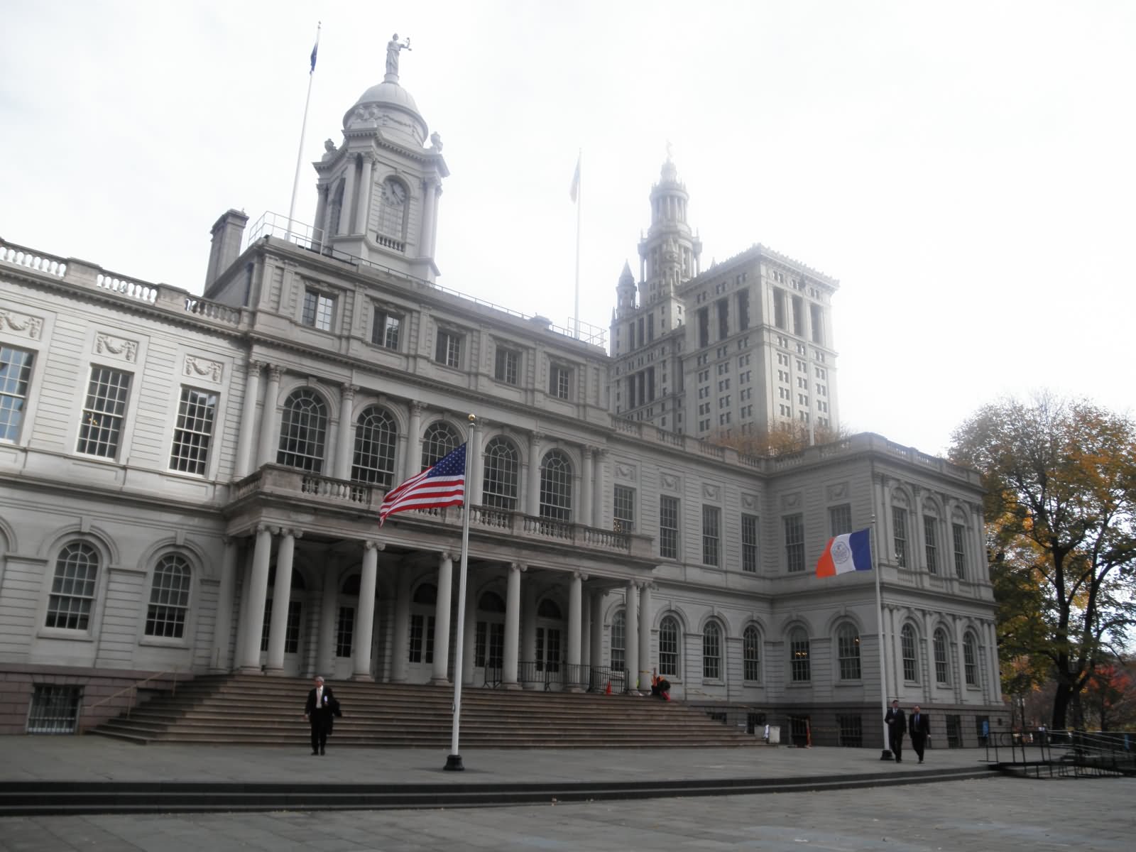 The New York City Hall, Lower Manhattan