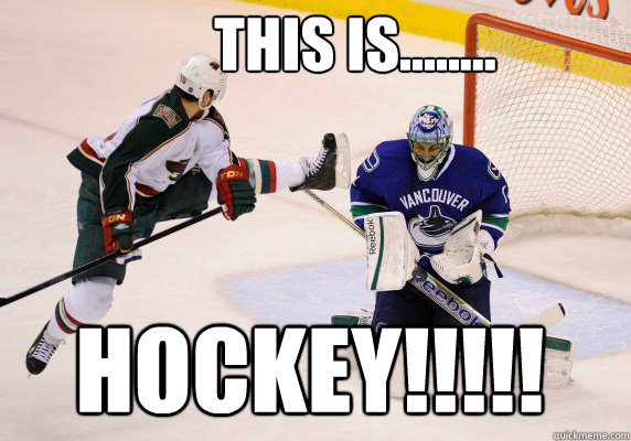 This Is Hockey Funny Meme Image