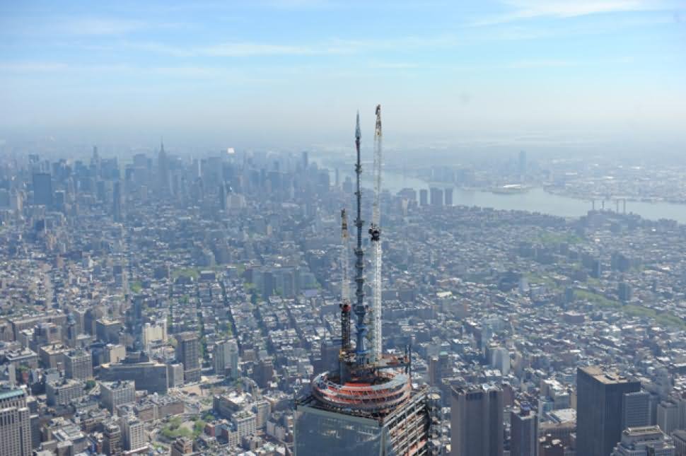 Top Of The One World Trade Center Amazing Picture