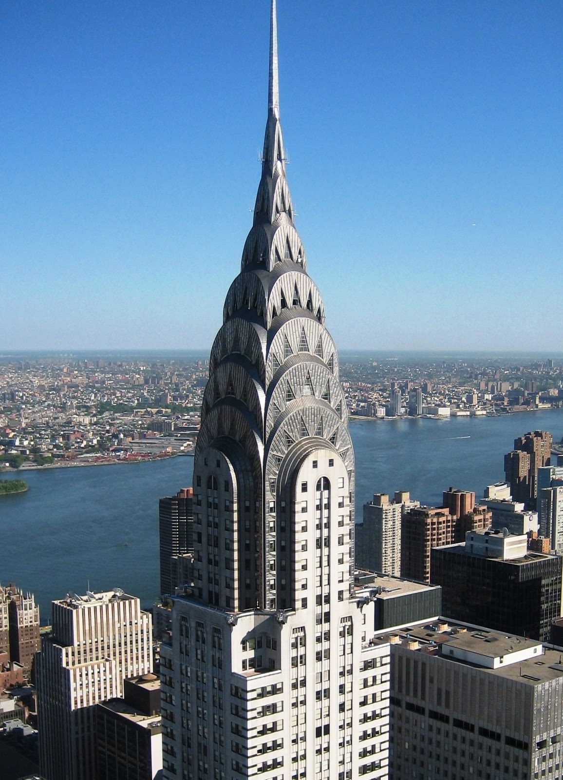 Top View Of Chrysler Building