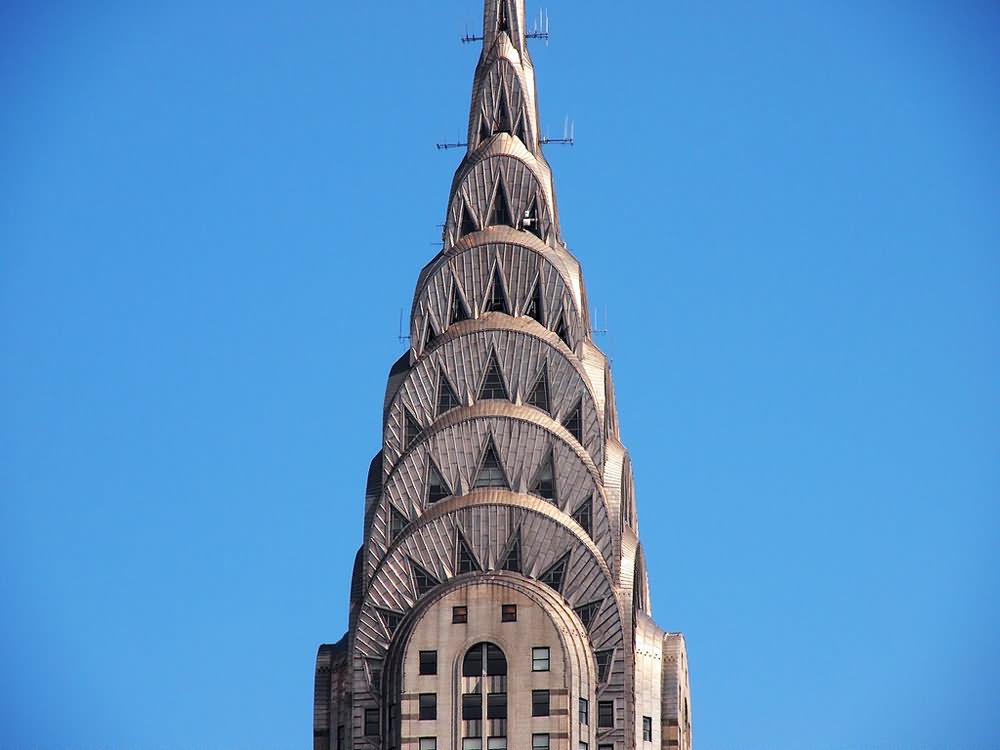 Top View Of The Chrysler Building